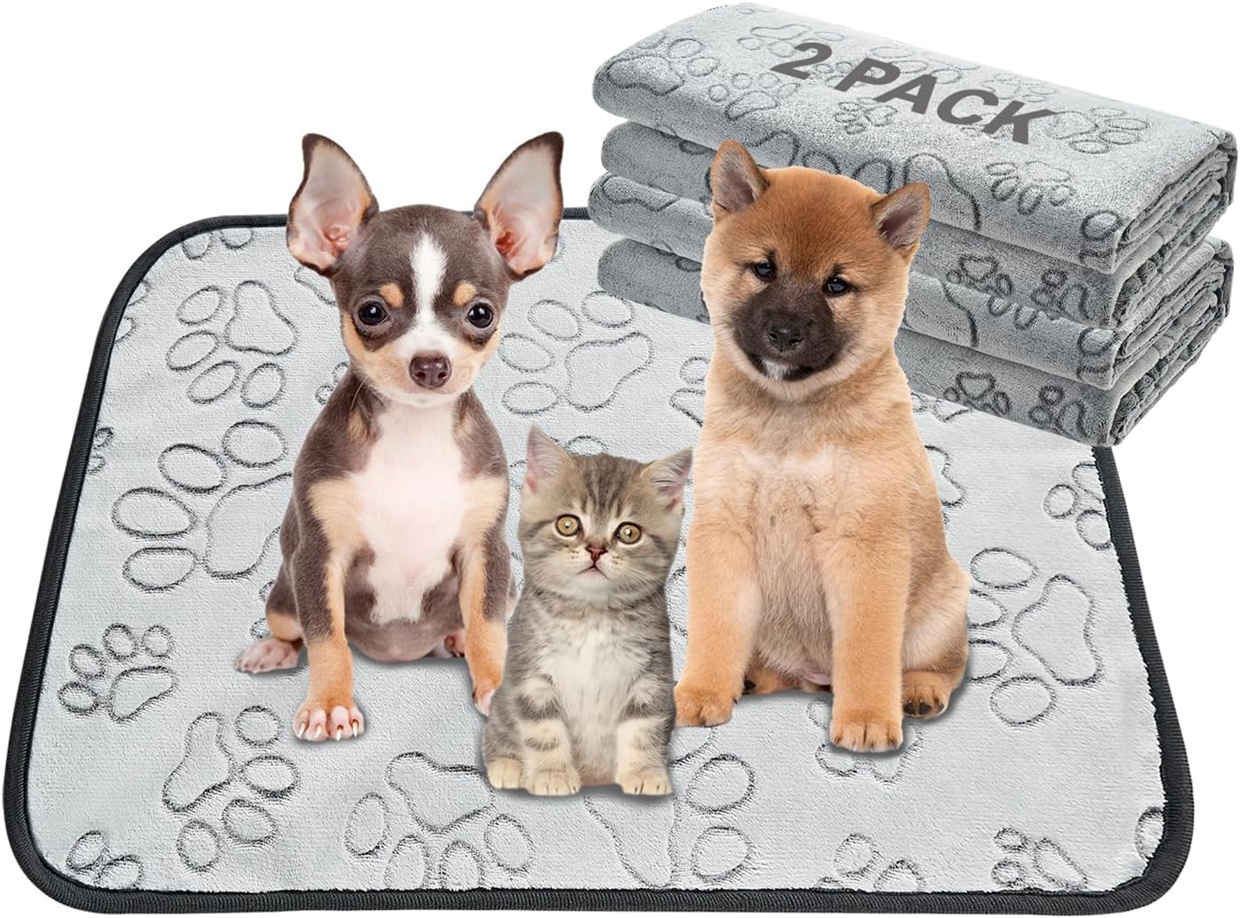 Qeils Washable Pee Pad, 18×24 Leakproof